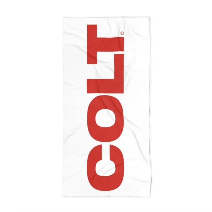 Printify Vibrators COLT Logo Beach Towel