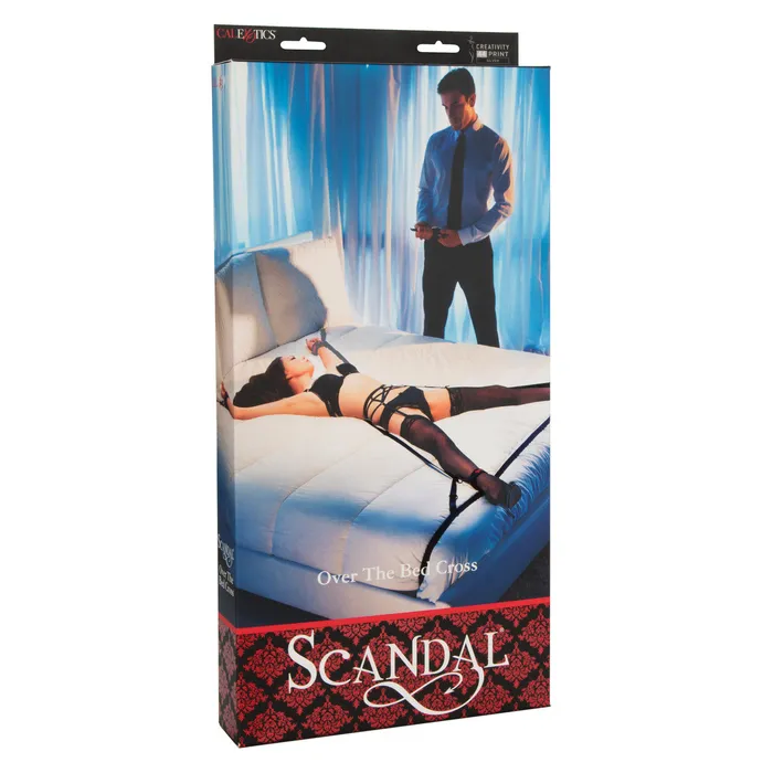 Scandal Over The Bed Cross CalExotics Dildos