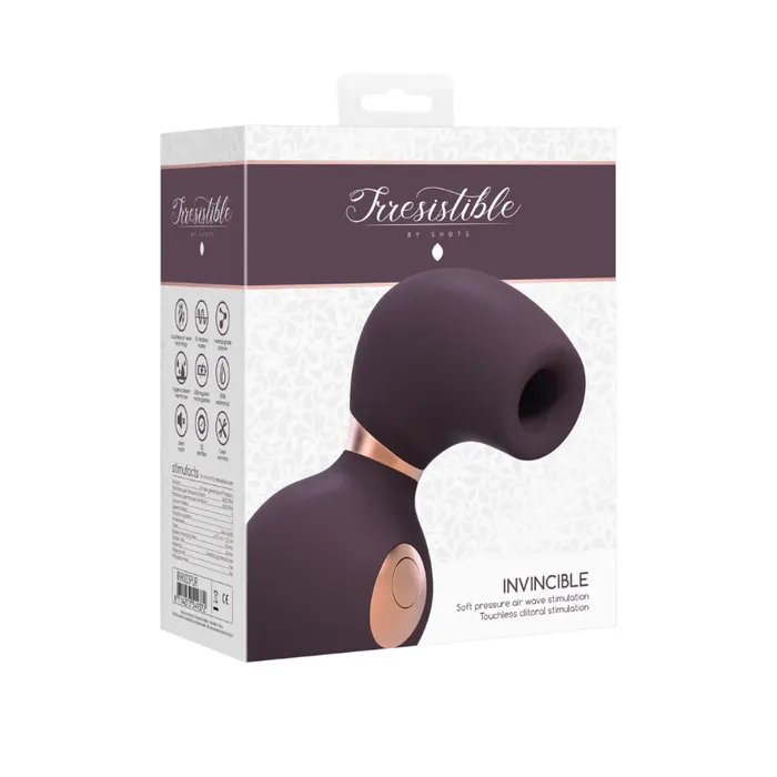 SHOTS Vibrators SHOTS Invincible Air Pulse Vibrator Purple