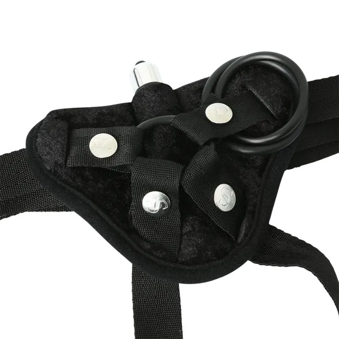Sportsheets Vibrating Velvet Strap On Sportsheets Female Sex Toys