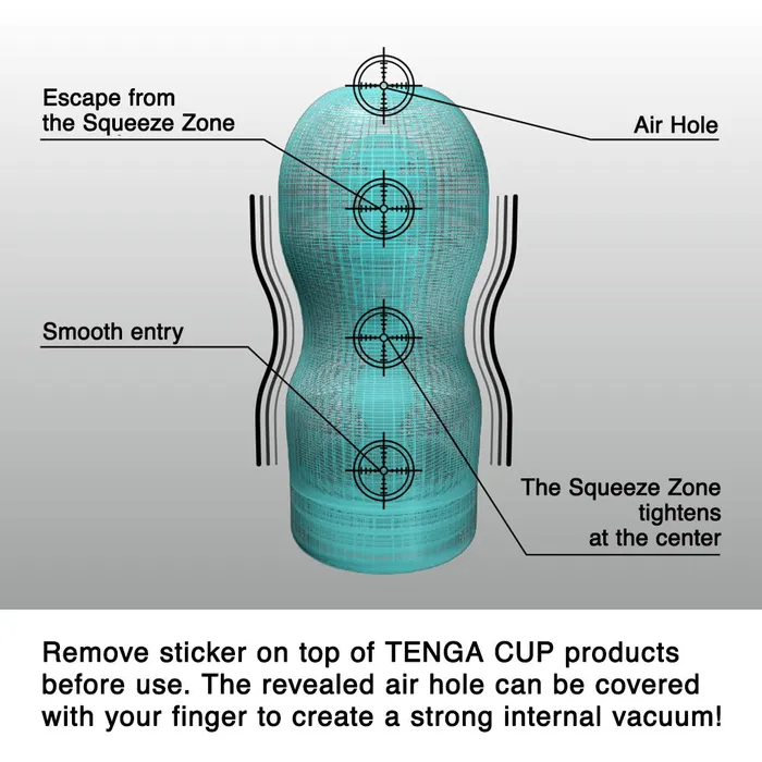 Tenga Original Vacuum Cup Extra Strong Tenga Male Sex Toys