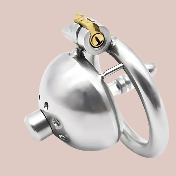 The Ultra Urethral Chastity Cage House of Chastity Male Sex Toys