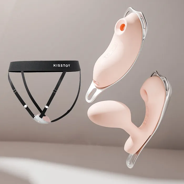 Vibrators KISSTOY KISSTOY Hush Hum APPWearable Vibrator Dual Stimulation