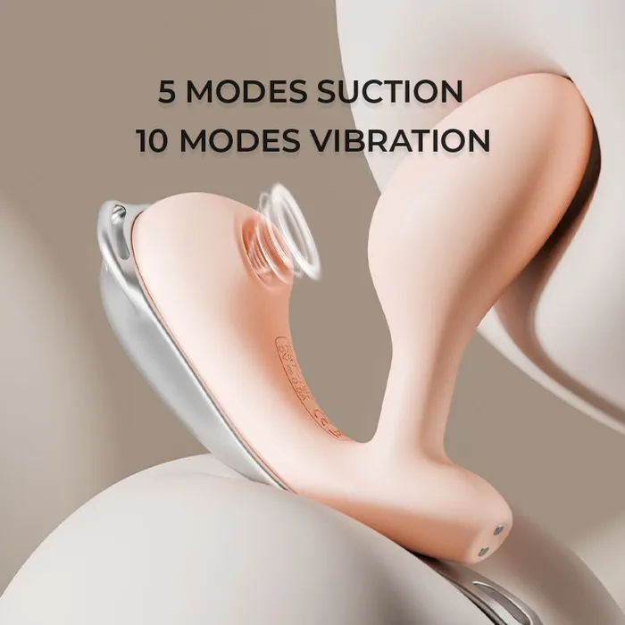 Vibrators KISSTOY KISSTOY Hush Hum APPWearable Vibrator Dual Stimulation