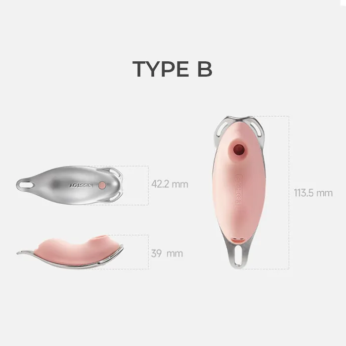Vibrators KISSTOY KISSTOY Hush Hum APPWearable Vibrator Dual Stimulation