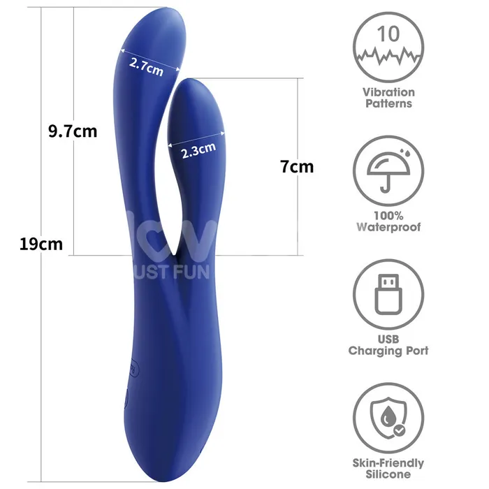 Vibrators LOVETOY Pulse Dual Motor Rechargeable Vibrator