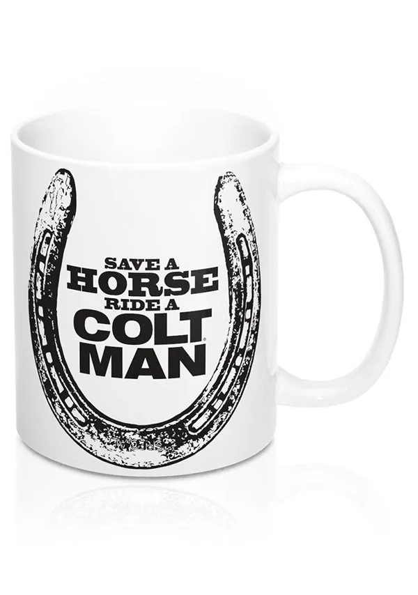 Vibrators Printify Save a Horse Ride a COLT Man Mug