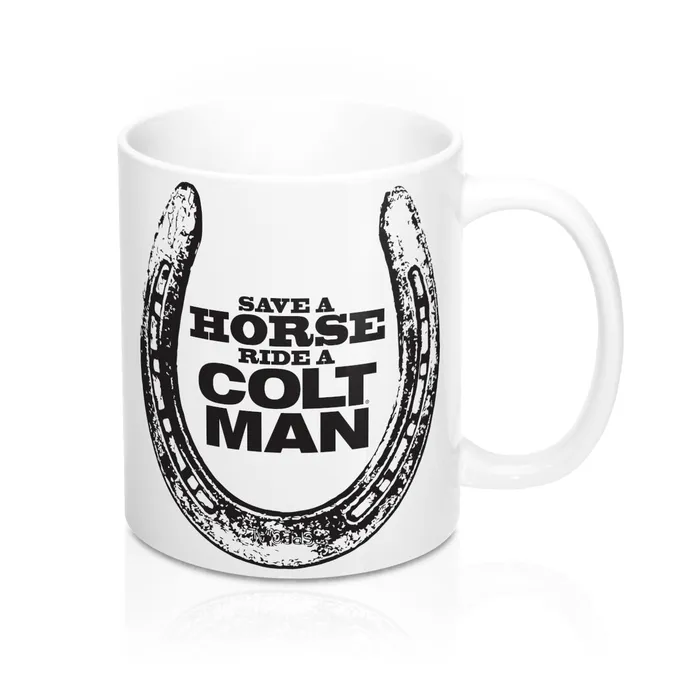 Vibrators Printify Save a Horse Ride a COLT Man Mug
