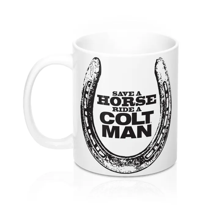 Vibrators Printify Save a Horse Ride a COLT Man Mug
