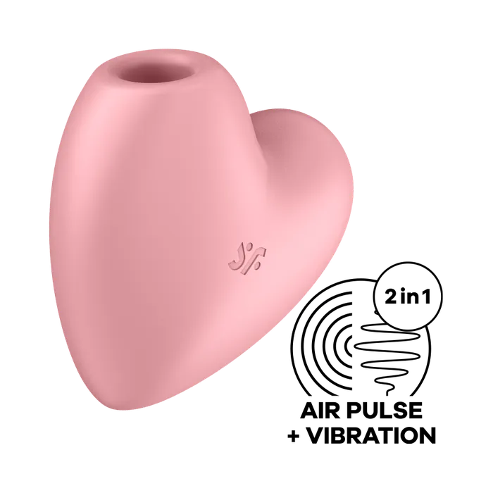 Vibrators Satisfyer Satisfyer Cutie Heart Air Pulse Stimulator
