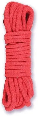 Wholesale Solutions Ltd Restraints Bondage Rope Cotton 32 Foot Red