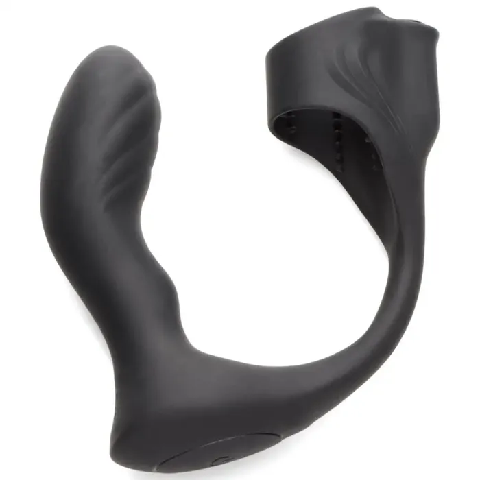 7x Silicone Prostate Plug With Ball Stretcher And Remote Trinity Vibes Male Sex Toys