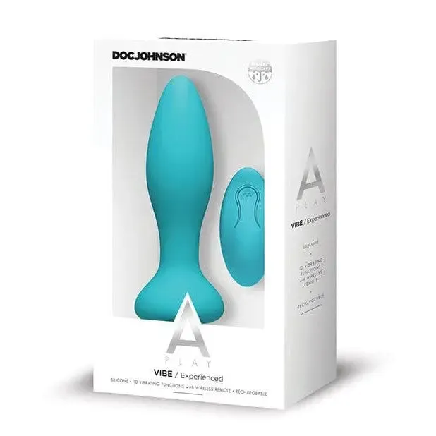 APlay APlay Vibe Rechargeable Silicone Anal Plug with Remote Male Sex Toys