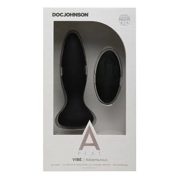 APlay APlay Vibe Rechargeable Silicone Anal Plug with Remote Male Sex Toys