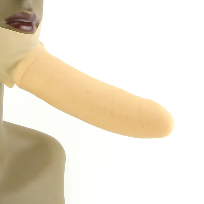 Accommodator Chin StrapOn Dildo in Ivory CalExotics Female Sex Toys Accommodator Chin StrapOn Dildo in Ivory CalExotics Female Sex Toys