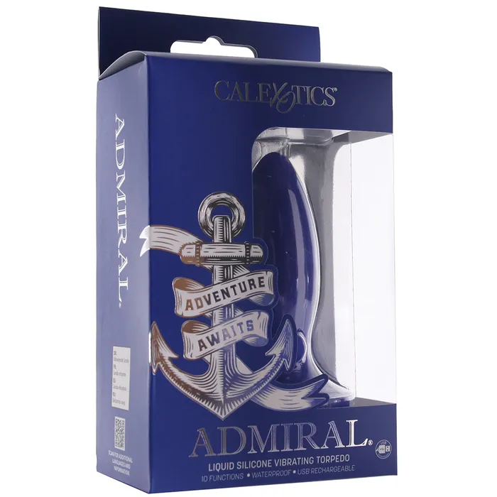 Admiral Torpedo Anal Plug Vibe CalExotics Anal