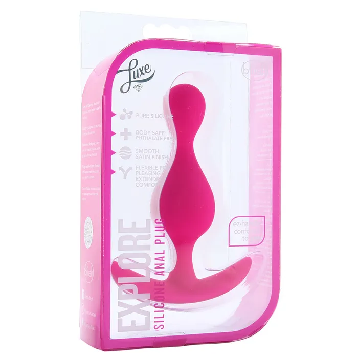 Anal Blush Luxe Explore Butt Plug in Pink Anal Blush Luxe Explore Butt Plug in Pink