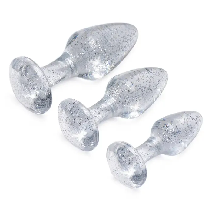 Anal Booty Sparks Booty Sparks Glitter Gem Anal Plug Set Anal Booty Sparks Booty Sparks Glitter Gem Anal Plug Set