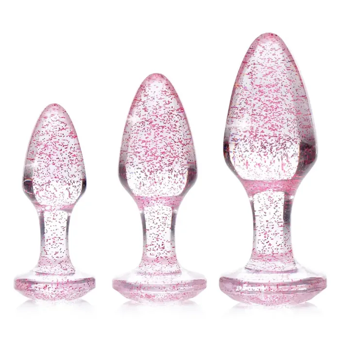 Anal Booty Sparks Booty Sparks Glitter Gem Anal Plug Set Anal Booty Sparks Booty Sparks Glitter Gem Anal Plug Set