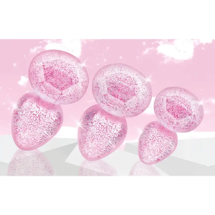 Anal Booty Sparks Booty Sparks Glitter Gem Anal Plug Set Anal Booty Sparks Booty Sparks Glitter Gem Anal Plug Set