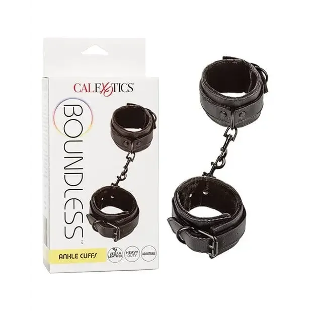 Anal CalExotics Boundless Ankle Cuffs Black