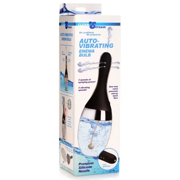 Anal CleanStream Autovibrating Enema Bulb