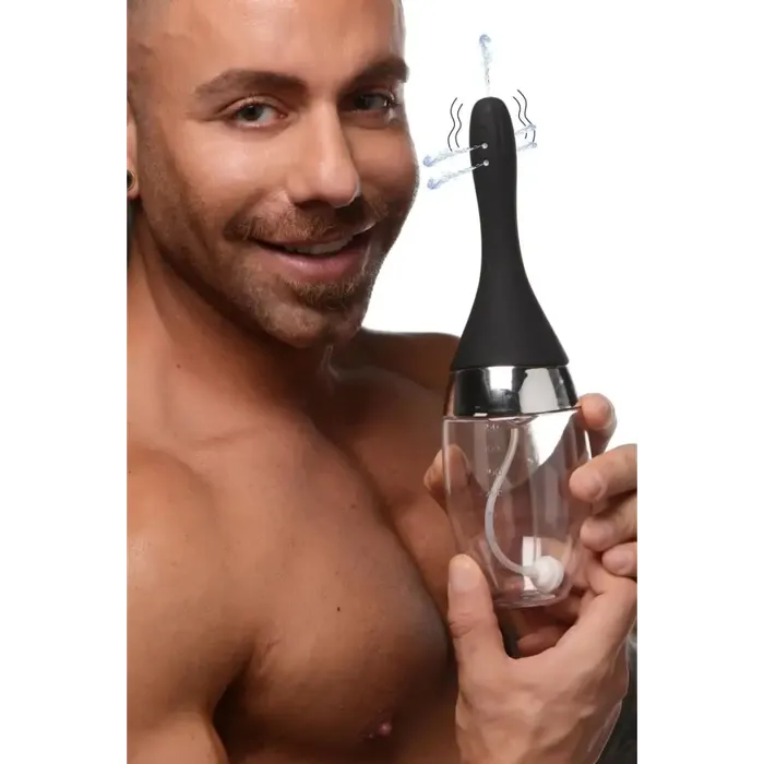Anal CleanStream Autovibrating Enema Bulb