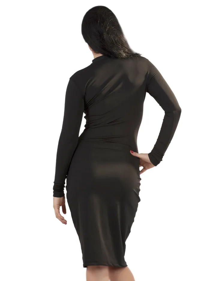 Anal HonourSkintwocom Mistress Pencil Dress in Black Anal HonourSkintwocom Mistress Pencil Dress in Black