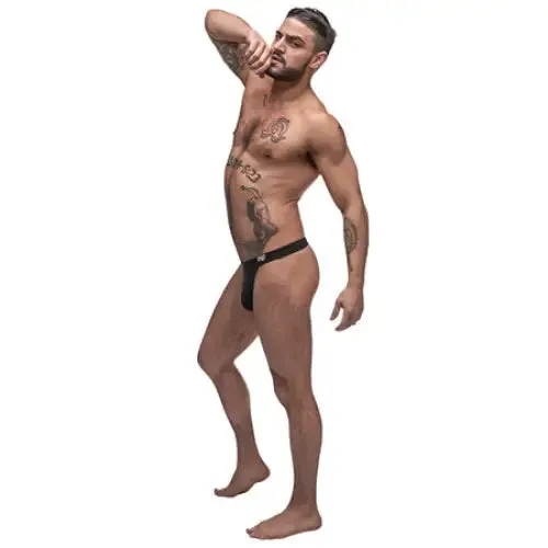 Anal Male Power Pure Comfort Modal Bong Thong Black SM Male Power