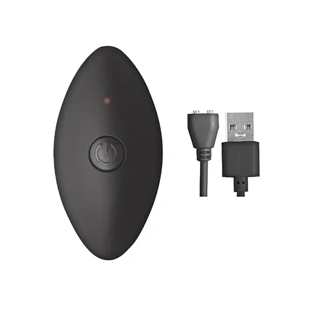 Anal Novelties By Nasswalk Nasstoys AssSation Remote Vibrating Metal Anal Bulb Silver