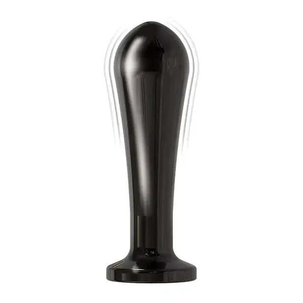 Anal Novelties By Nasswalk Nasstoys AssSation Remote Vibrating Metal Anal Bulb Silver