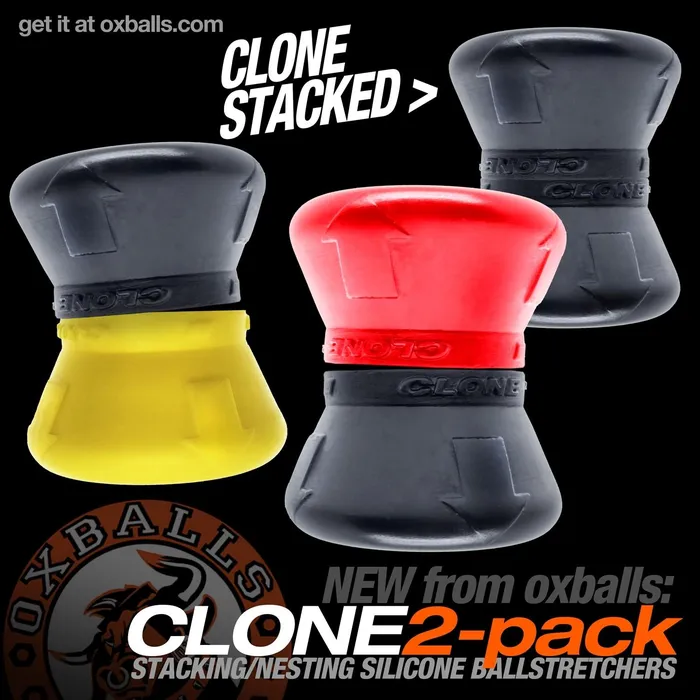 Anal Oxballs Clone Duo BlackRed Oxballs