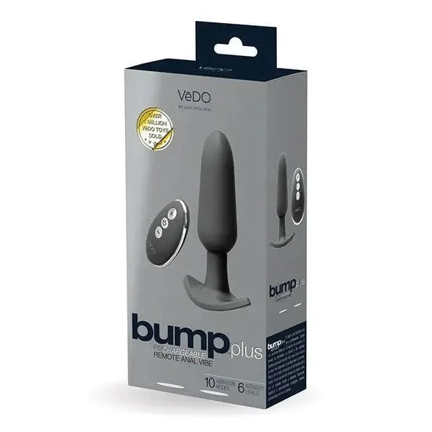 Anal VeDO Bump Plus Rechargeable Remote Control Plug VDO
