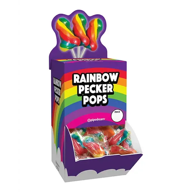 Anal wd Rainbow Pecker Pops 72pc Pipedream Products Anal wd Rainbow Pecker Pops 72pc Pipedream Products
