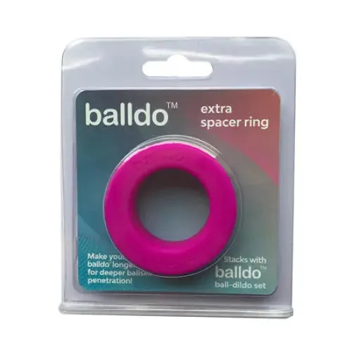 Balldo Single Spacer Ring Purple Nadgerz Vibrators
