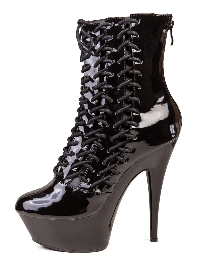 Black Platform Corset Boot HonourSkintwocom Anal Black Platform Corset Boot HonourSkintwocom Anal