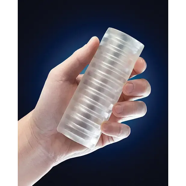 Blush Dildos Blush RIZE Ribz Glow in the Dark SelfLubricating Stroker Clear Blush Dildos Blush RIZE Ribz Glow in the Dark SelfLubricating Stroker Clear