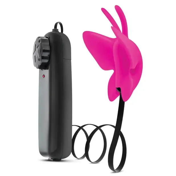 Blush Luxe Butterfly Teaser RemoteControlled Silicone Mini Vibrator Blush Female Sex Toys Blush Luxe Butterfly Teaser RemoteControlled Silicone Mini Vibrator Blush Female Sex Toys