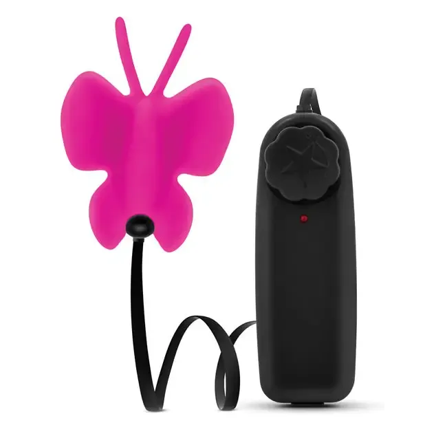 Blush Luxe Butterfly Teaser RemoteControlled Silicone Mini Vibrator Blush Female Sex Toys Blush Luxe Butterfly Teaser RemoteControlled Silicone Mini Vibrator Blush Female Sex Toys