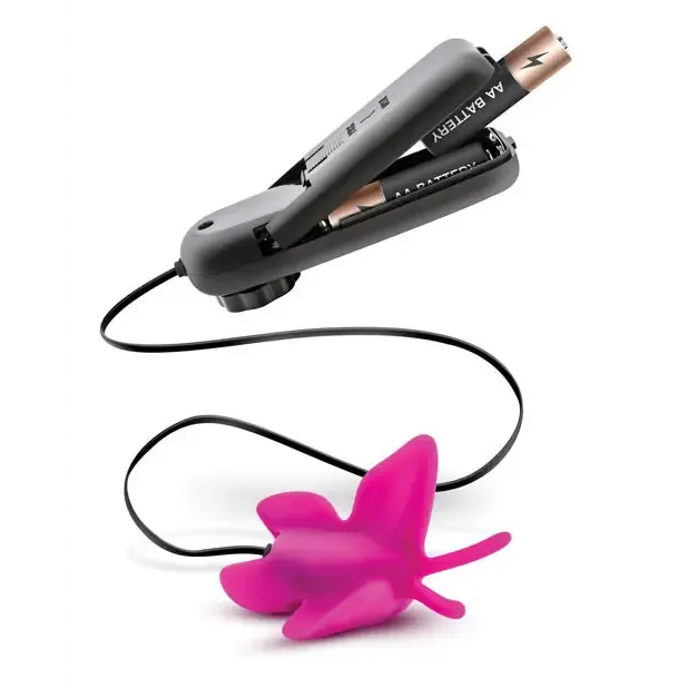 Blush Luxe Butterfly Teaser RemoteControlled Silicone Mini Vibrator Blush Female Sex Toys Blush Luxe Butterfly Teaser RemoteControlled Silicone Mini Vibrator Blush Female Sex Toys