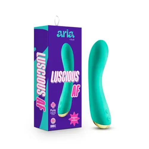 Blush Vibrators Blush Aria Luscious AF Rechargeable Silicone GSpot Vibrator Blush Vibrators Blush Aria Luscious AF Rechargeable Silicone GSpot Vibrator