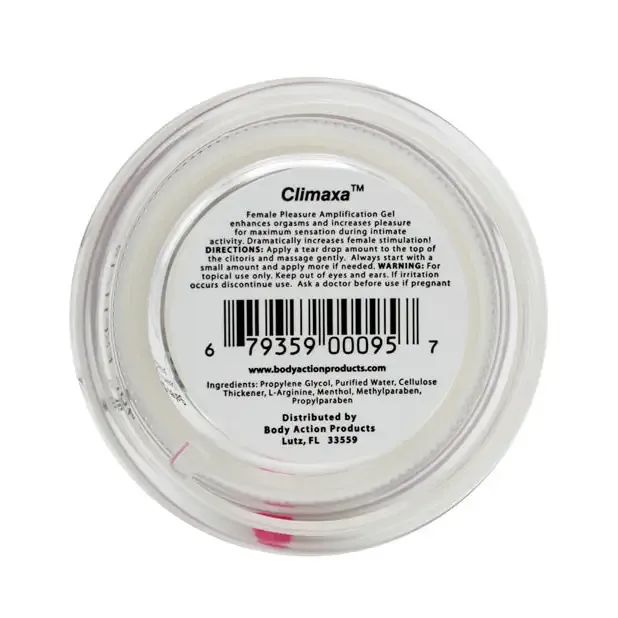 Body Action Products Climaxa Stimulating Gel 5 Oz Jar Enhancers Body Action Products Climaxa Stimulating Gel 5 Oz Jar Enhancers