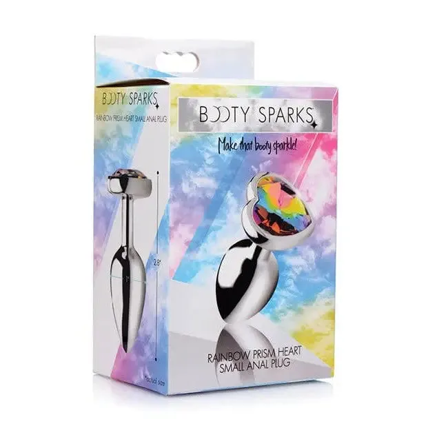 Booty Sparks Anal Bootysparks Rainbow Prism Heart Anal Plug