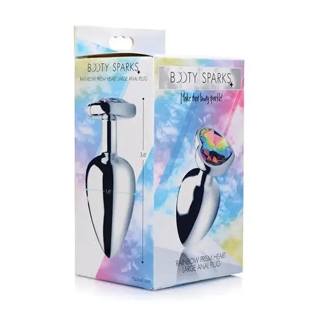 Booty Sparks Anal Bootysparks Rainbow Prism Heart Anal Plug Booty Sparks Anal Bootysparks Rainbow Prism Heart Anal Plug