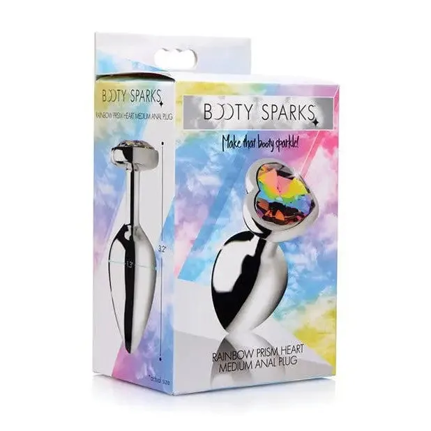 Booty Sparks Anal Bootysparks Rainbow Prism Heart Anal Plug Booty Sparks Anal Bootysparks Rainbow Prism Heart Anal Plug
