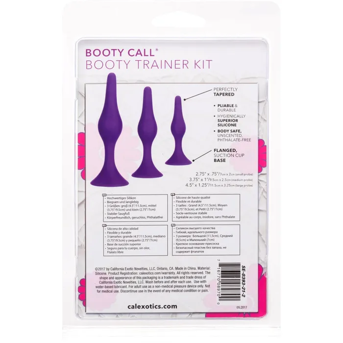 CalExotics Booty Call Booty Training Kit Purple CalExotics Anal
