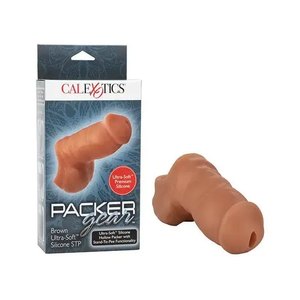 CalExotics Male Sex Toys Packer Gear 4 Ultra Soft Silicone STP StandToPee Packing Penis by CalExotics CalExotics Male Sex Toys Packer Gear 4 Ultra Soft Silicone STP StandToPee Packing Penis by CalExotics