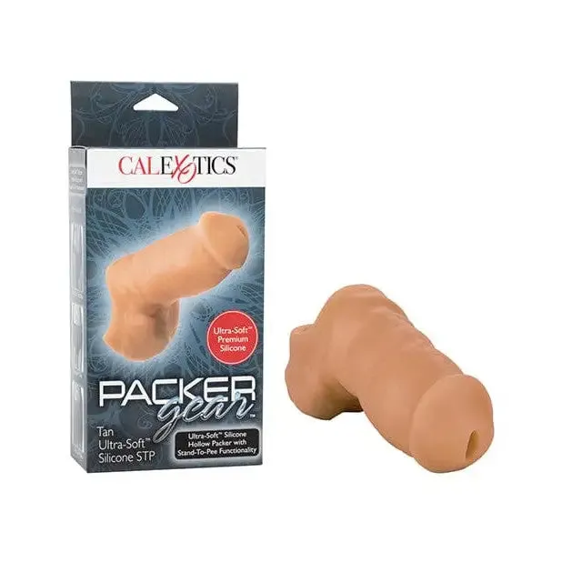 CalExotics Male Sex Toys Packer Gear 4 Ultra Soft Silicone STP StandToPee Packing Penis by CalExotics