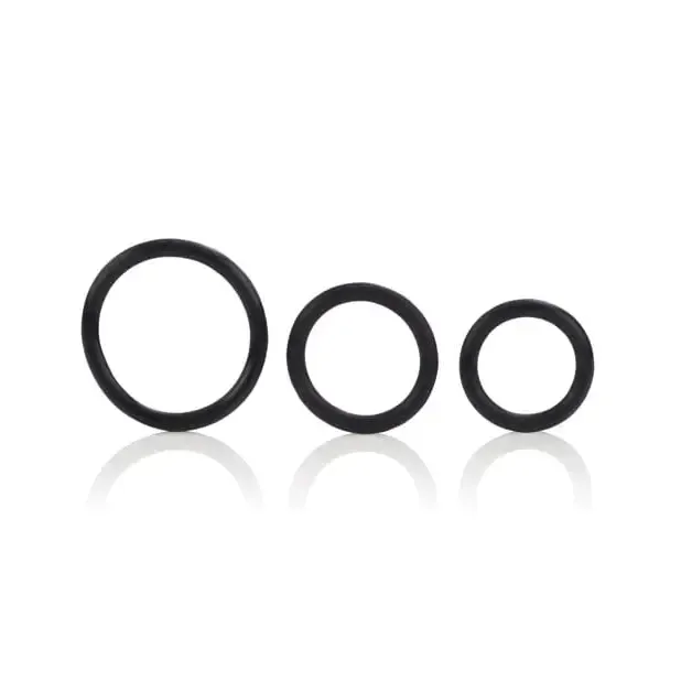 CalExotics Male Sex Toys Rubber Ring Set CalExotics Male Sex Toys Rubber Ring Set
