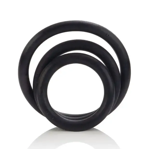 CalExotics Male Sex Toys Rubber Ring Set CalExotics Male Sex Toys Rubber Ring Set